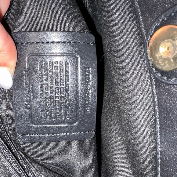 Coach Darcie Carryall In Colorblock Signature Canvas (sides are Coach orange). - Picture 5 of 8